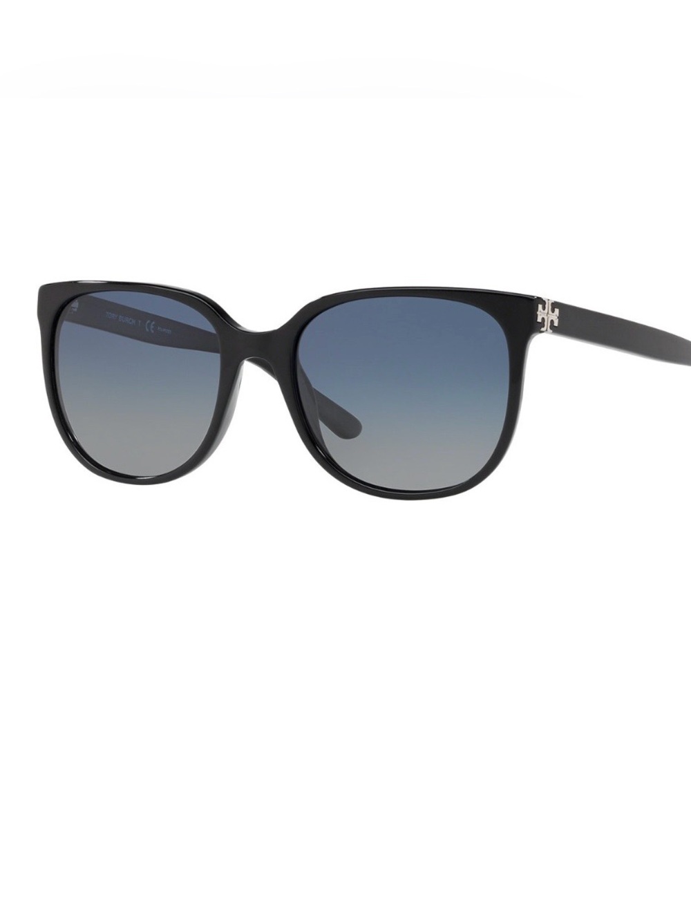 Tory Burch Sunglasses with Black/Blue Gradient Polarized Lenses and Cases! 🖤